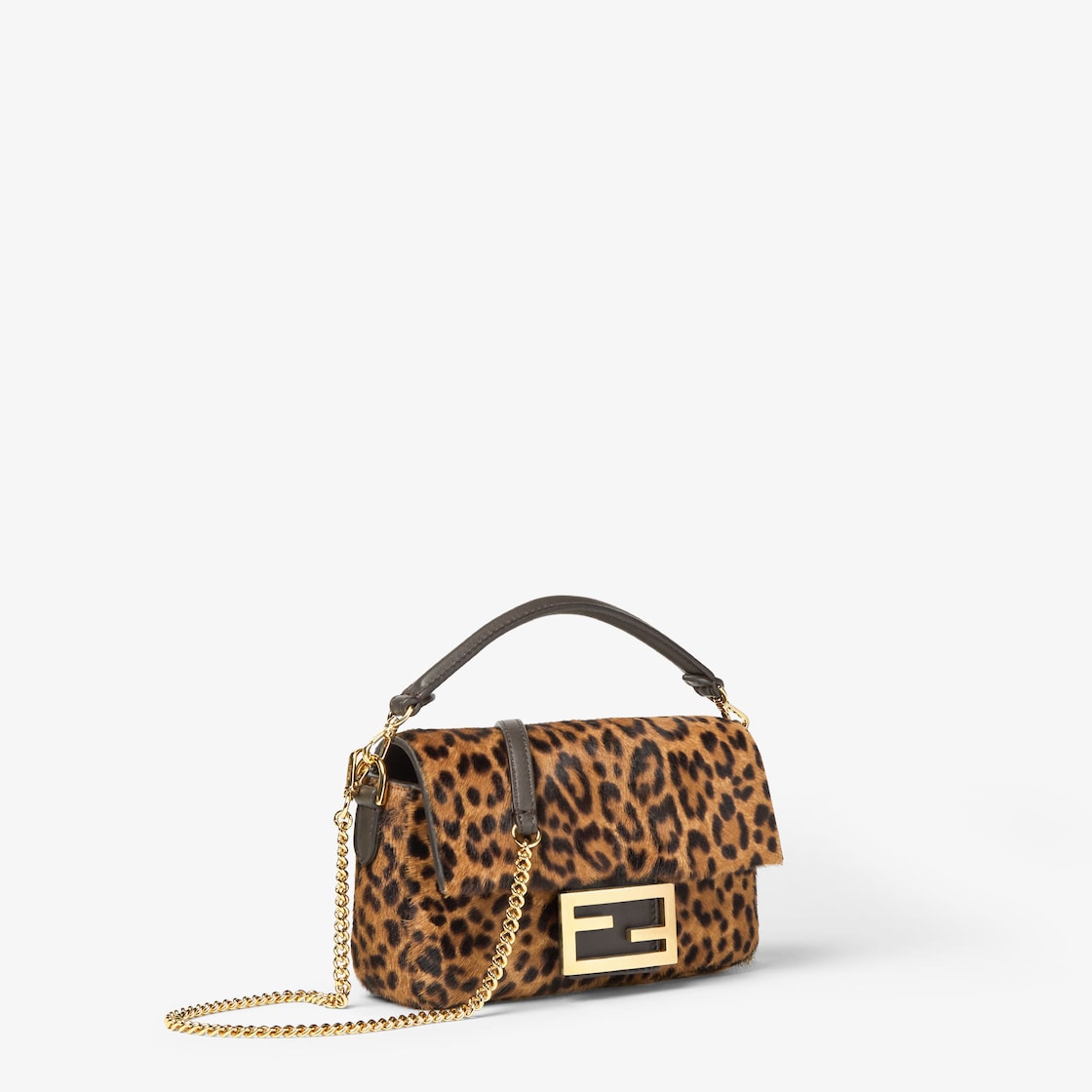 FENDI Baguette® Mini Printed cavallino calfskin bag - Image 5